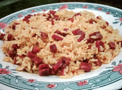 Arroz con chorizo