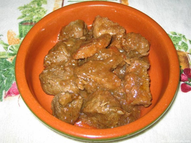 Carne guisada (estilo chigre)