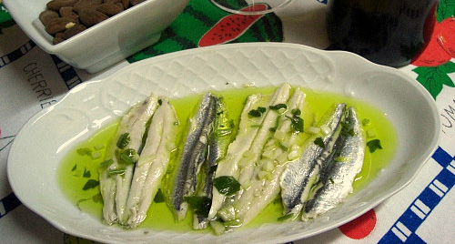 Boquerones en vinagre