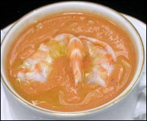 Crema de mariscos